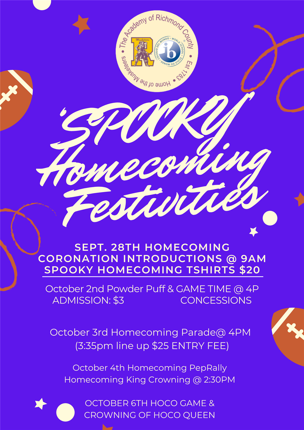 Homecoming Festivities